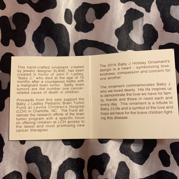 Slane and Slane Sterling Silver BabyJ Heart Ornament Necklace - Picture 7 of 8